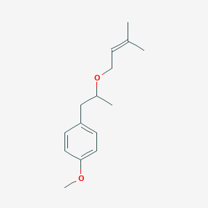 1-Methoxy-4-{2-[(3-methylbut-2-en-1-yl)oxy]propyl}benzene