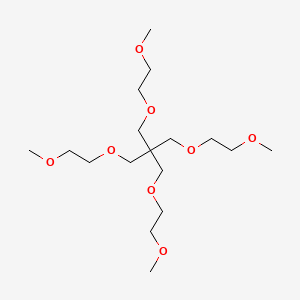 7,7-Bis[(2-methoxyethoxy)methyl]-2,5,9,12-tetraoxatridecane