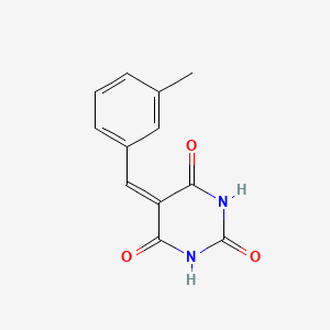 5-(3-Methylbenzylidene)pyrimidine-2,4,6(1h,3h,5h)-trione