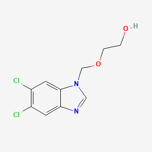 Ethanol, 2-[(5,6-dichloro-1H-benzimidazol-1-yl)methoxy]-