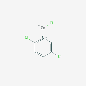 chlorozinc(1+);1,4-dichlorobenzene-6-ide