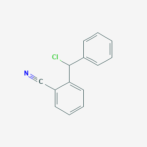 2-[Chloro(phenyl)methyl]benzonitrile