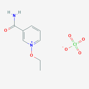 3-Carbamoyl-1-ethoxypyridin-1-ium perchlorate