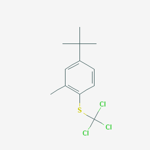 4-Tert-butyl-2-methyl-1-(trichloromethylsulfanyl)benzene