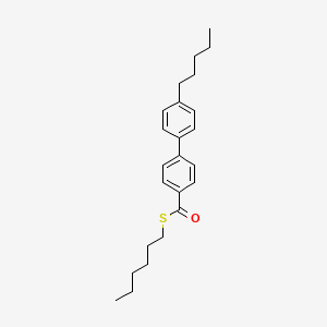 S-Hexyl 4'-pentyl[1,1'-biphenyl]-4-carbothioate