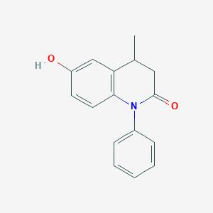 6-Hydroxy-4-methyl-1-phenyl-3,4-dihydroquinolin-2(1H)-one