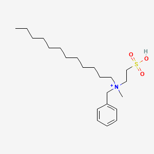 Benzyl-dodecyl-methyl-(2-sulfoethyl)azanium