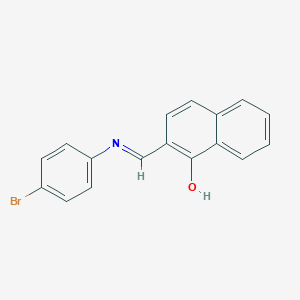 2-[(4-Bromoanilino)methylidene]naphthalen-1(2H)-one