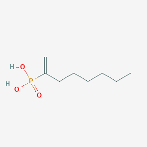 Oct-1-EN-2-ylphosphonic acid