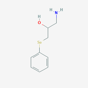 1-Amino-3-(phenylselanyl)propan-2-ol