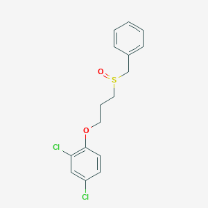 2,4-Dichloro-1-[3-(phenylmethanesulfinyl)propoxy]benzene