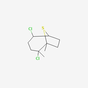 2,5-Dichloro-1,2-dimethyl-9-thiabicyclo[4.2.1]nonane