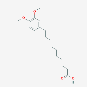 10-(3,4-Dimethoxyphenyl)decanoic acid