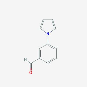 molecular formula C11H9NO B143549 3-(1H-Pyrrol-1-yl)benzaldehyde CAS No. 129747-77-9