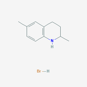 2,6-Dimethyl-1,2,3,4-tetrahydroquinoline;hydrobromide