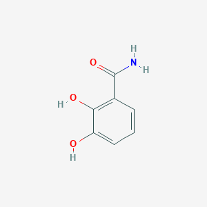 molecular formula C7H7NO3 B143552 2,3-二羟基苯甲酰胺 CAS No. 13189-89-4