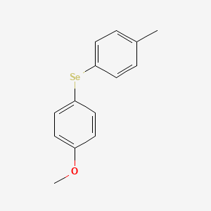 1-Methoxy-4-[(4-methylphenyl)selanyl]benzene