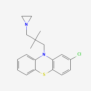 10-[3-(Aziridin-1-yl)-2,2-dimethylpropyl]-2-chloro-10H-phenothiazine