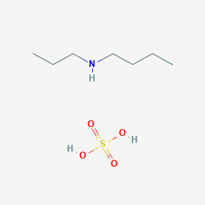 N-propylbutan-1-amine;sulfuric acid