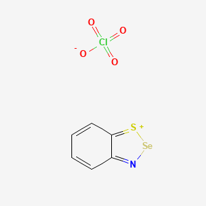 1,2,3-Benzothiaselenazol-2-ium perchlorate