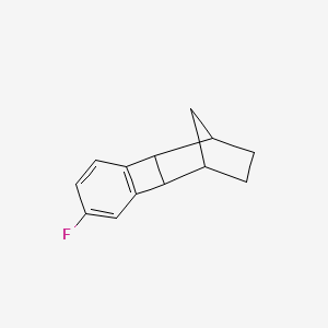 5-Fluorotetracyclo[8.2.1.0~2,9~.0~3,8~]trideca-3,5,7-triene