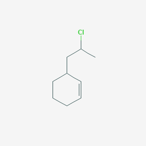 3-(2-Chloropropyl)cyclohex-1-ene