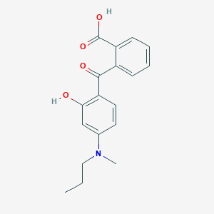 2-{2-Hydroxy-4-[methyl(propyl)amino]benzoyl}benzoic acid