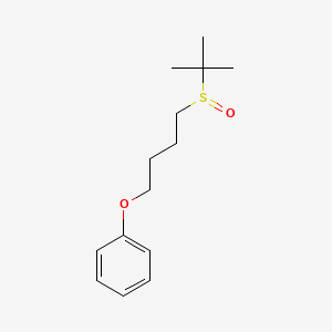 [4-(2-Methylpropane-2-sulfinyl)butoxy]benzene