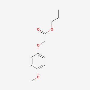 Propyl (4-methoxyphenoxy)acetate