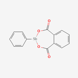 3-Phenyl-3H-2,4,3-benzodioxastibepine-1,5-dione