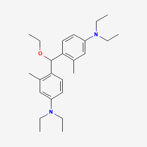 4,4'-(Ethoxymethylene)bis(N,N-diethyl-3-methylaniline)