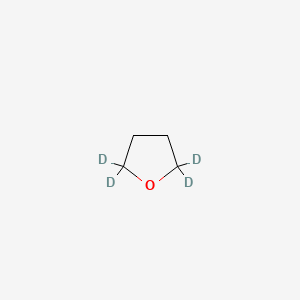 molecular formula C4H8O B1435608 Tetrahydrofuran-2,2,5,5-d4 CAS No. 20665-63-8