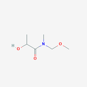 2-Hydroxy-N-(methoxymethyl)-N-methylpropanamide