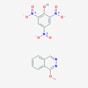 1-methoxyphthalazine;2,4,6-trinitrophenol