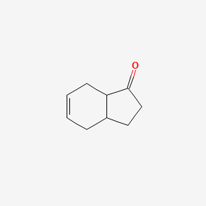 1H-Inden-1-one, 2,3,3a,4,7,7a-hexahydro-