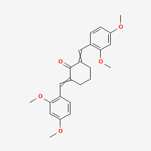 Cyclohexanone, 2,6-bis[(2,4-dimethoxyphenyl)methylene]-