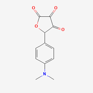 5-[4-(Dimethylamino)phenyl]oxolane-2,3,4-trione