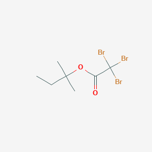 Acetic acid, tribromo, 1,1-dimethylpropyl ester