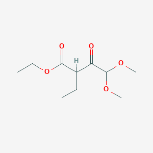 Ethyl 2-ethyl-4,4-dimethoxy-3-oxobutanoate