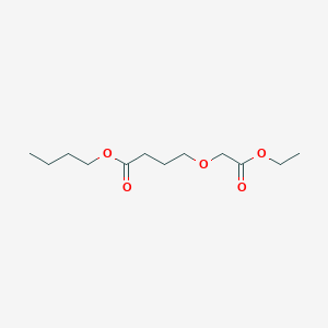 Butyl 4-(2-ethoxy-2-oxoethoxy)butanoate