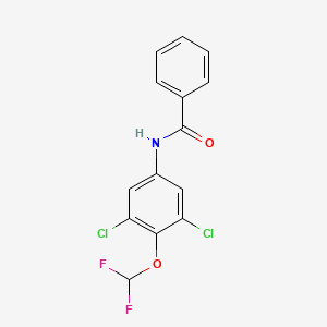 N-[3,5-Dichloro-4-(difluoromethoxy)phenyl]benzamide