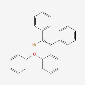 1,1'-[1-Bromo-2-(2-phenoxyphenyl)ethene-1,2-diyl]dibenzene