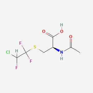 L-cysteine, N-acetyl-s-(2-chloro-1,1,2-trifluoroethyl)-