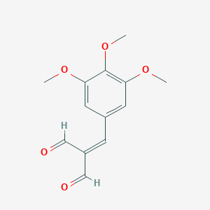 [(3,4,5-Trimethoxyphenyl)methylidene]propanedial