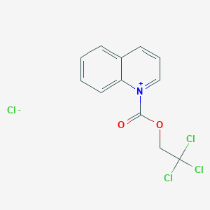 1-[(2,2,2-Trichloroethoxy)carbonyl]quinolin-1-ium chloride