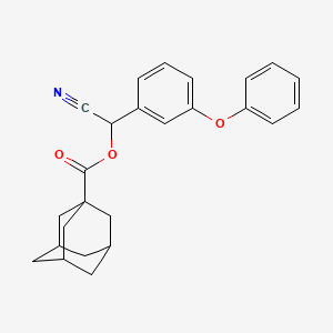 (Cyano-(3-(phenoxy)phenyl)methyl) adamantane-1-carboxylate