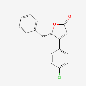 5-Benzylidene-4-(4-chlorophenyl)furan-2(5H)-one