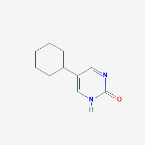 5-Cyclohexylpyrimidin-2(1H)-one