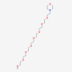 23-(Morpholin-4-YL)-3,6,9,12,15,18,21-heptaoxatricosan-1-OL