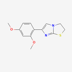 6-(2,4-Dimethoxyphenyl)-2,3-dihydroimidazo[2,1-b][1,3]thiazole